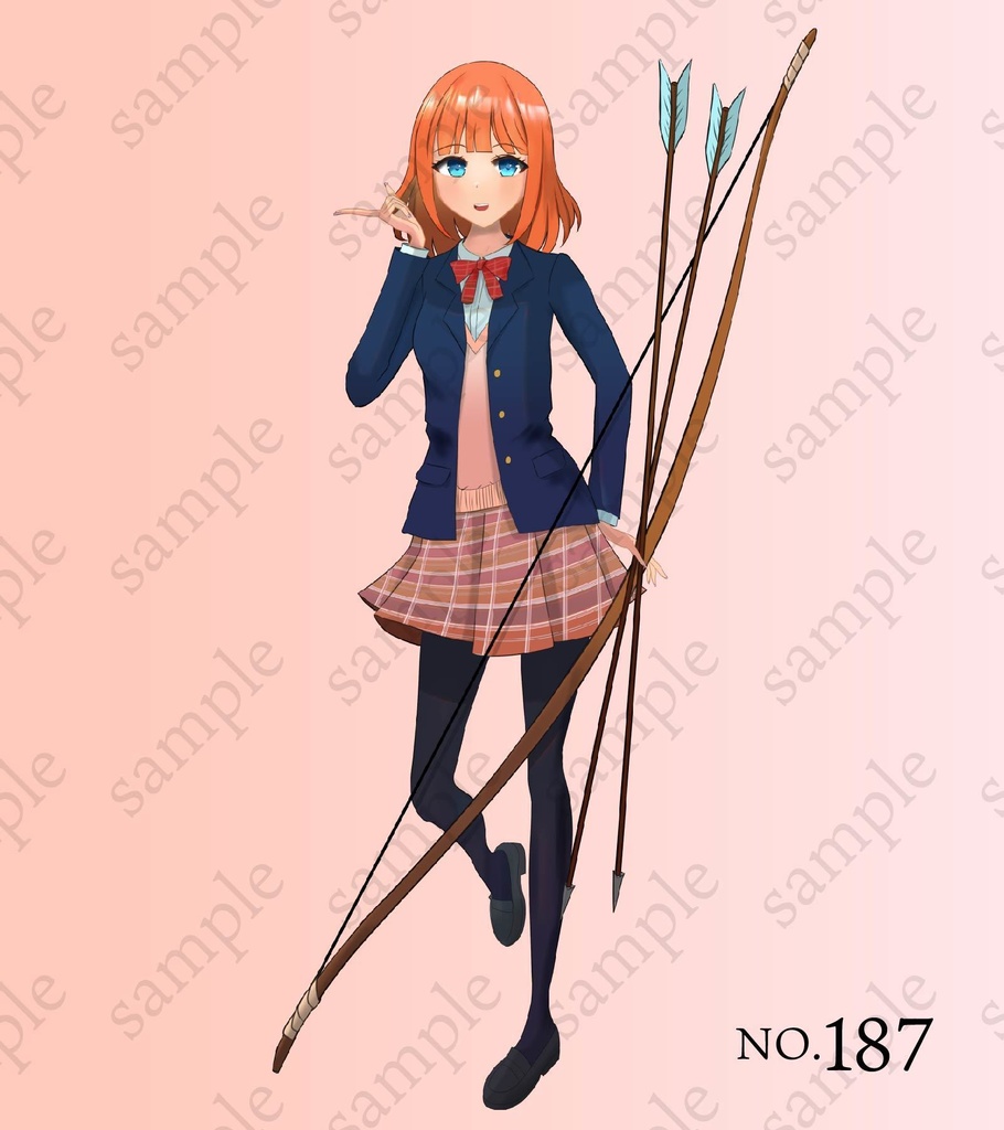 女子高生・学生立ち絵パック - TRPG立ち絵集15人収録