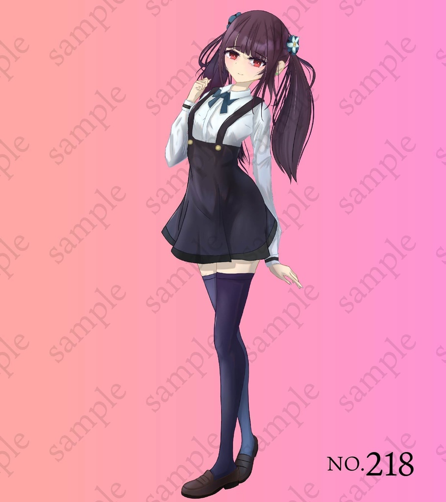 女子高生・学生立ち絵パック - TRPG立ち絵集15人収録