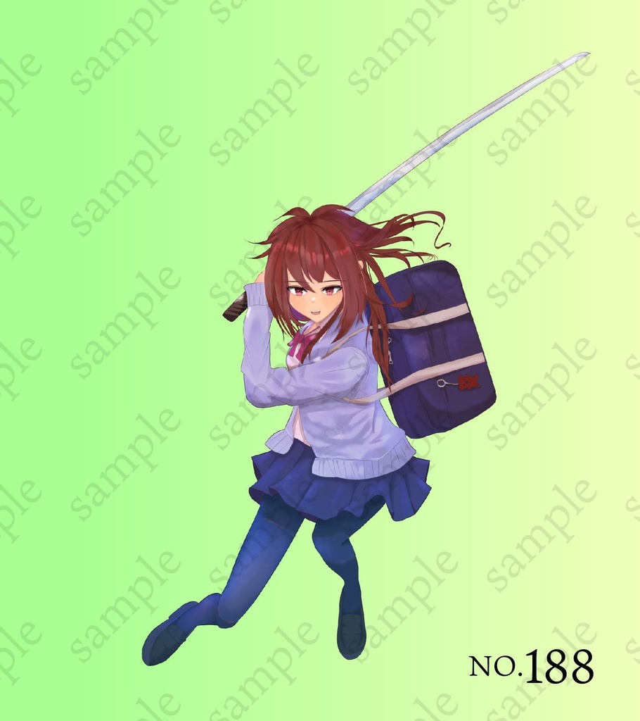 女子高生・学生立ち絵パック - TRPG立ち絵集15人収録