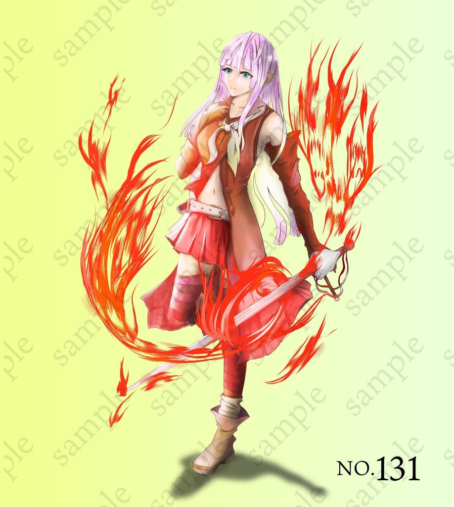 TRPG女の子立ち絵パック1 - 全34人のキャラクター全身立ち絵セット