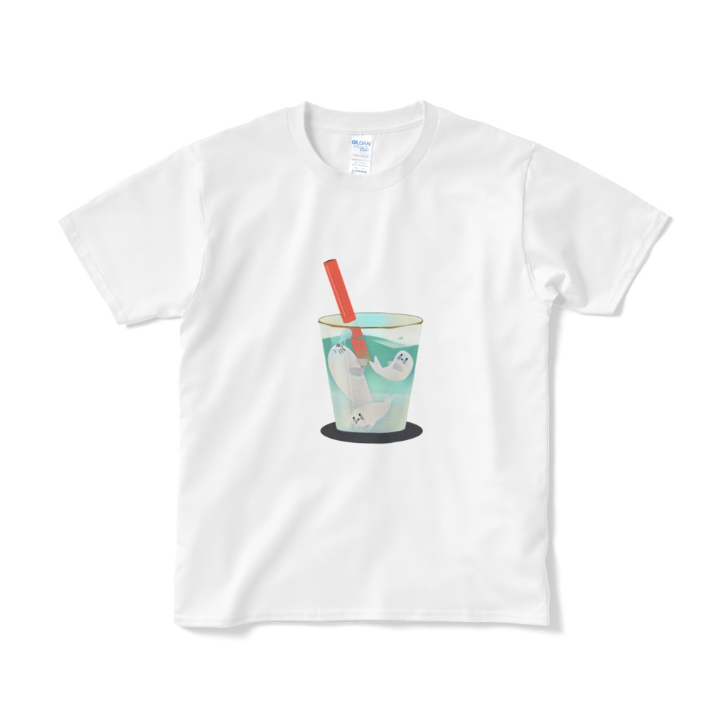 ゆるいアザラシTシャツ