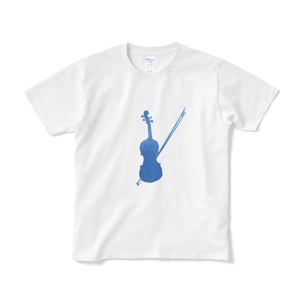 空のバイオリンTシャツ