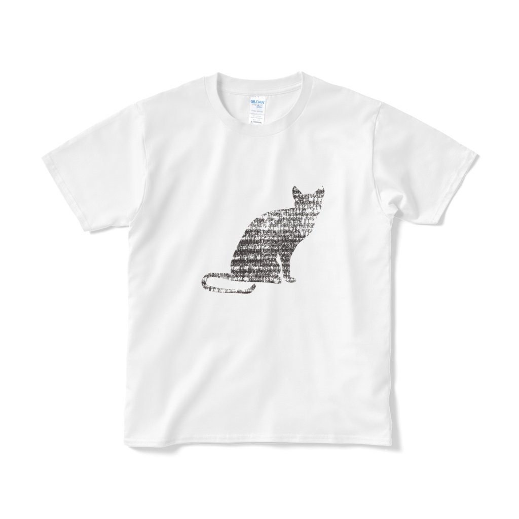 タイポグラフィーの猫