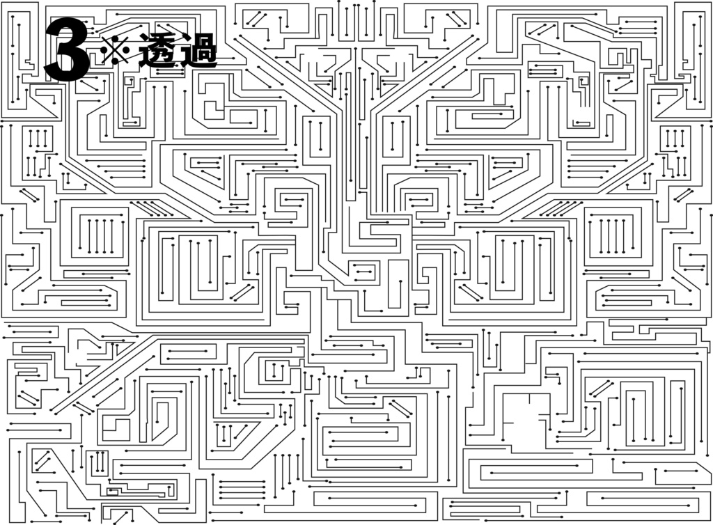 電子回路・基板の背景(ベクターor高解像度png画像)