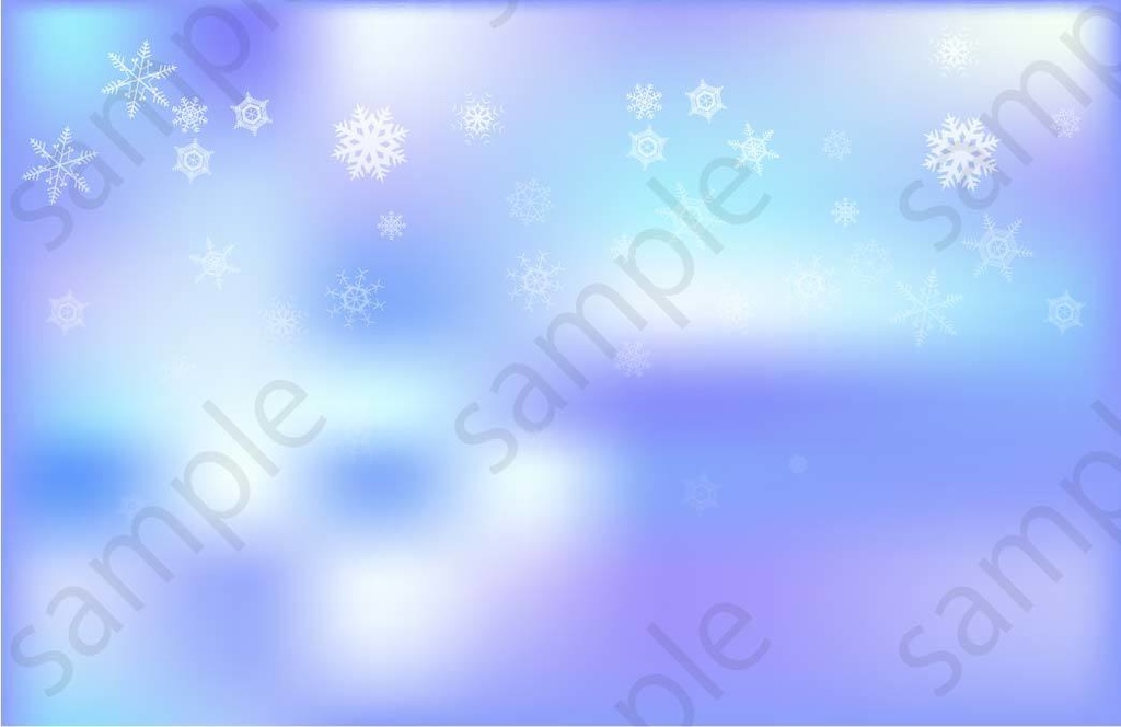 冬の背景ベクターor高解像度PNG画像素材