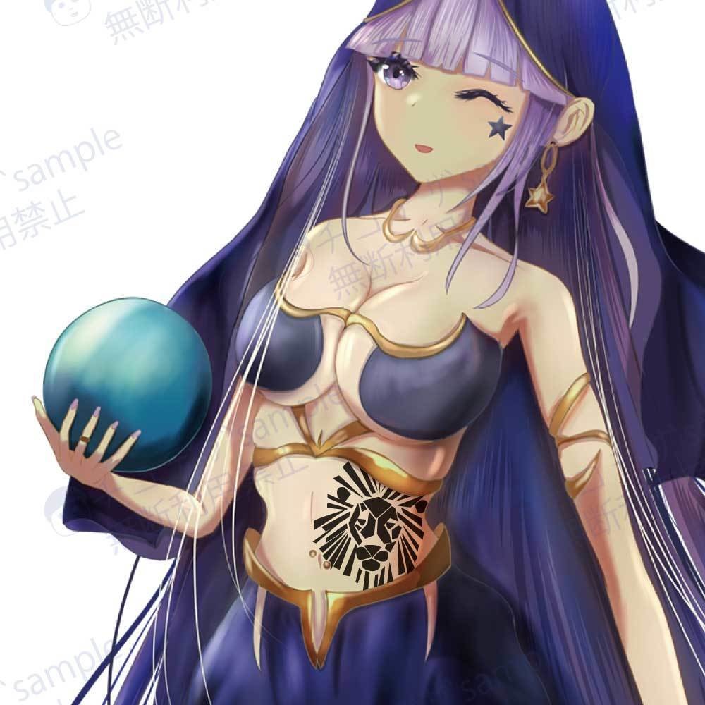 ライオン(正面)のタトゥー風マーク・トライバル・シンボル-jpg/png/ai