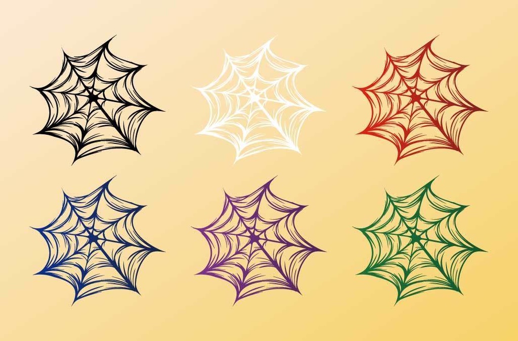 蜘蛛・蜘蛛の巣のトライバル・タトゥー風マーク - png/ai - 83