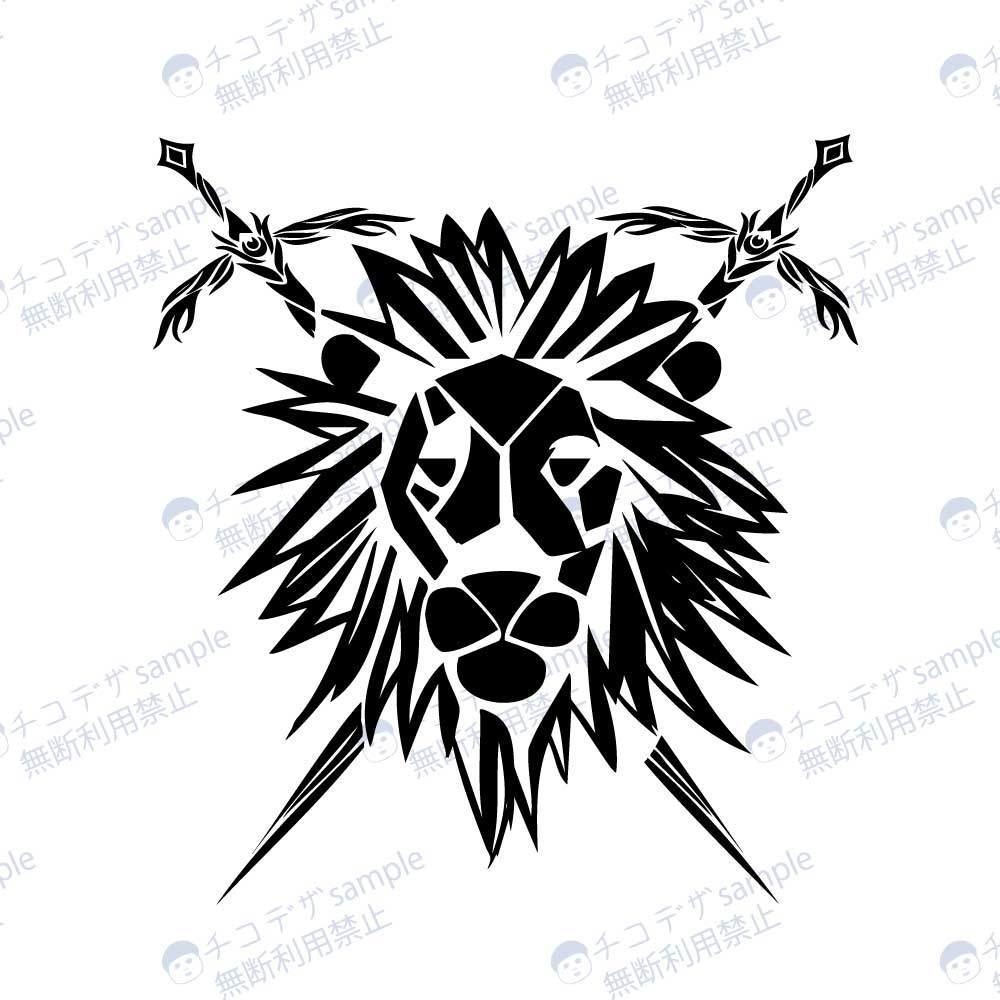 ストレングスのタロットのタトゥーイラスト - 高解像度png or aiベクター - 97