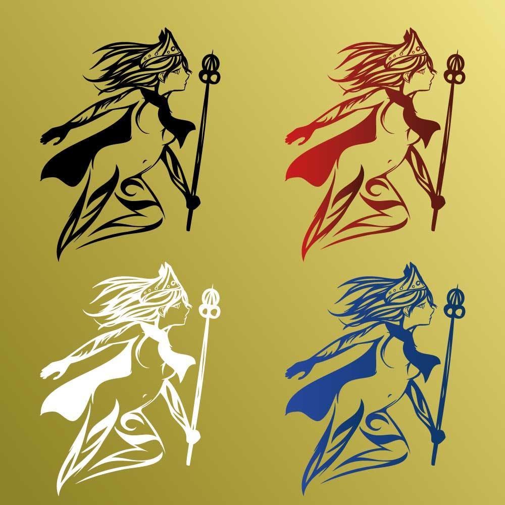 タロット ハイエロファント(Hierophant)・のトライバル・タトゥー風マーク - png/ai - 108