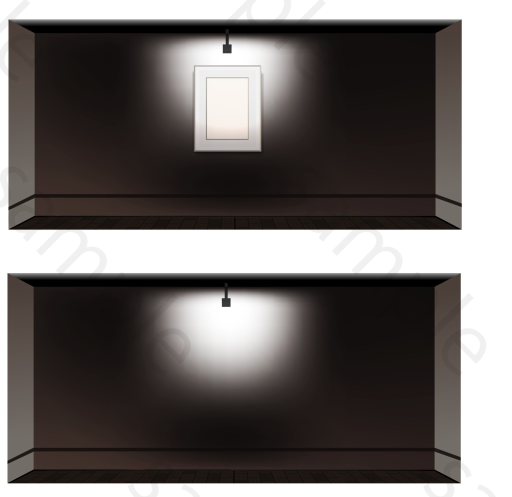 美術館と絵の背景イラスト素材 - 高解像度png or ai