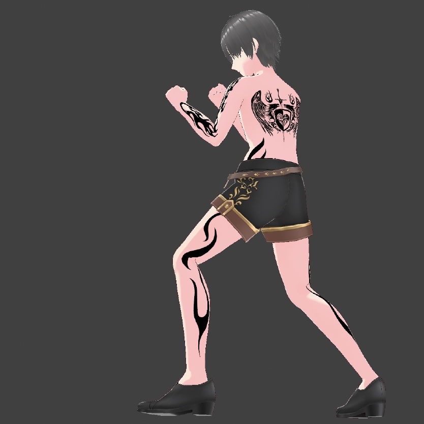 Ignis heart (イグニスハート) vroid・vrchat3Dモデルデカールタトゥーデザインキット