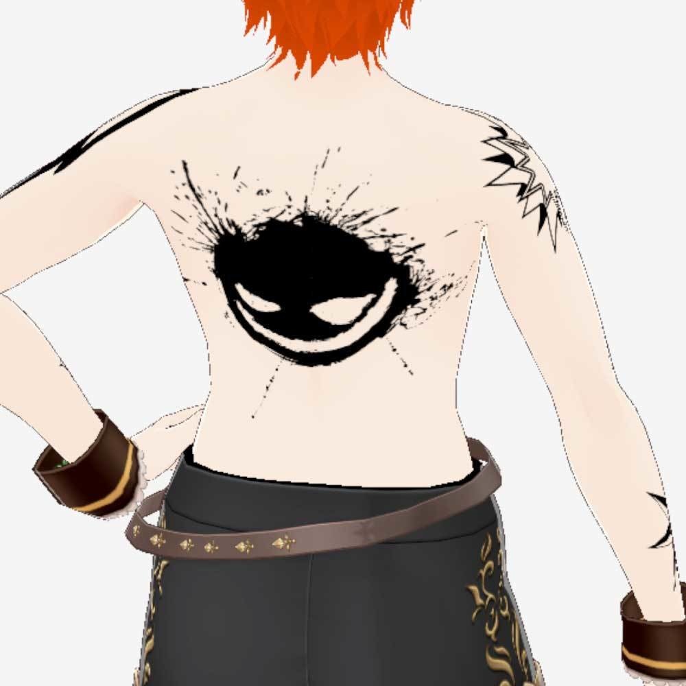 Nova Fuse(ノヴァ・フューズ) vroid・vrchat3Dモデルデカールタトゥーデザインキット