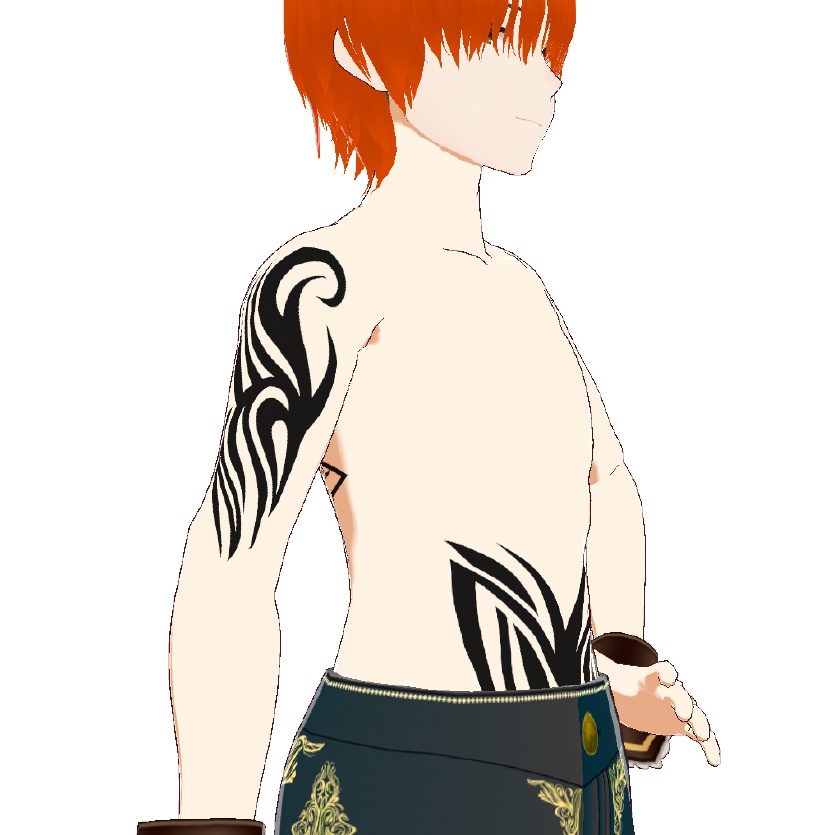 Dark Sings - 百獣王 ライオンのデカール・タトゥーセット