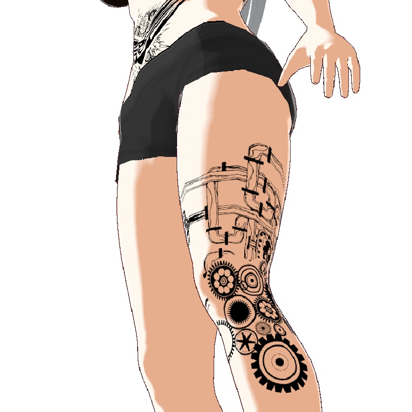 Dark Sings - ラスト・マキナ(Rust Machina) 朽ち果てる時間軸のスチームパンクデカール