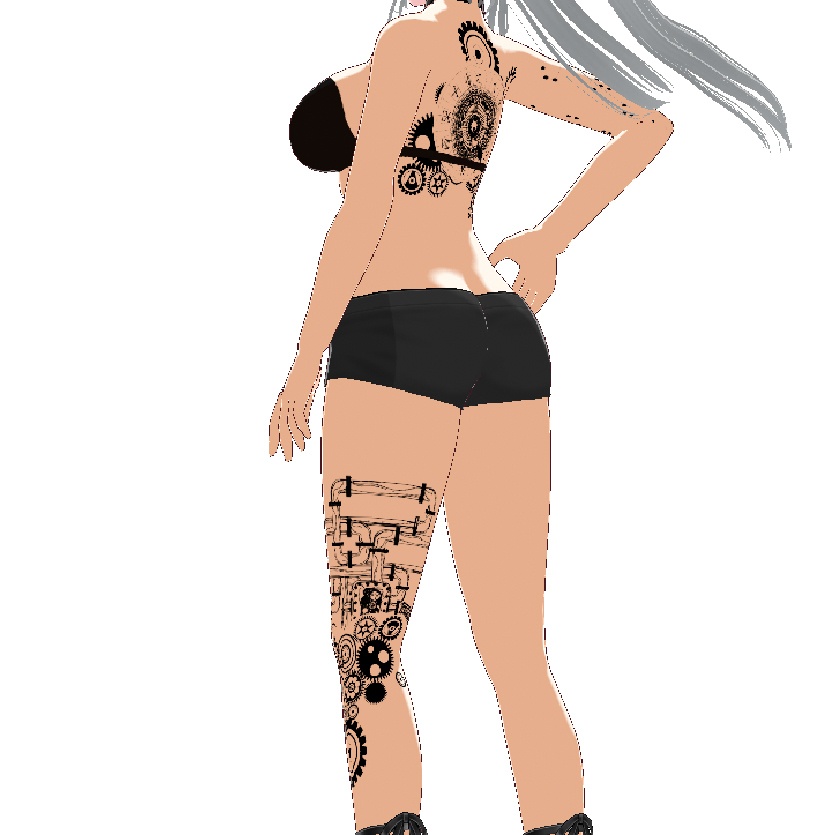 Dark Sings - ラスト・マキナ(Rust Machina) 朽ち果てる時間軸のスチームパンクデカール