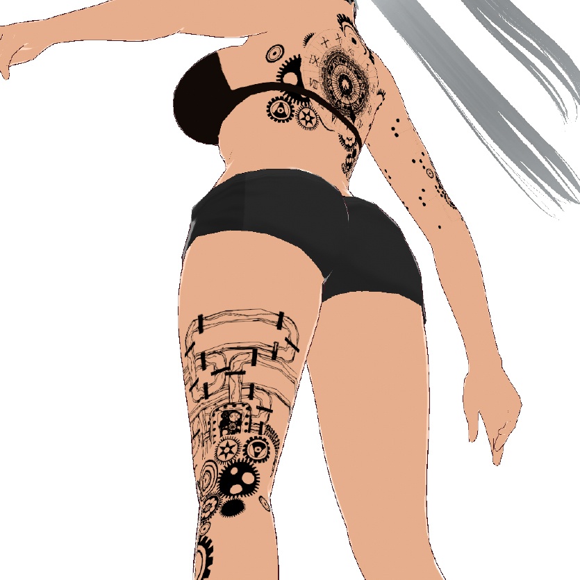 Dark Sings - ラスト・マキナ(Rust Machina) 朽ち果てる時間軸のスチームパンクデカール