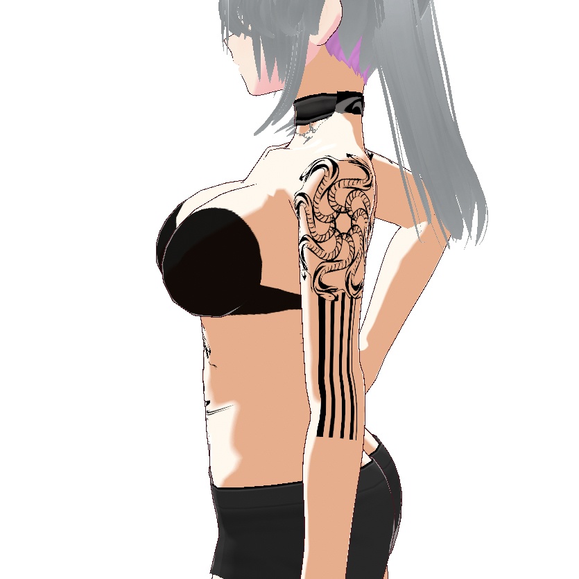 Serpent Slayer (サーペントスレイヤー)タトゥーデカールセット - Dark Sings