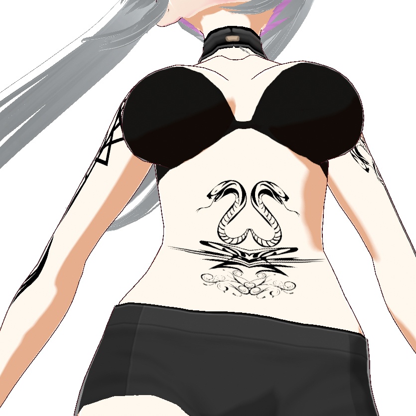 Serpent Slayer (サーペントスレイヤー)タトゥーデカールセット - Dark Sings