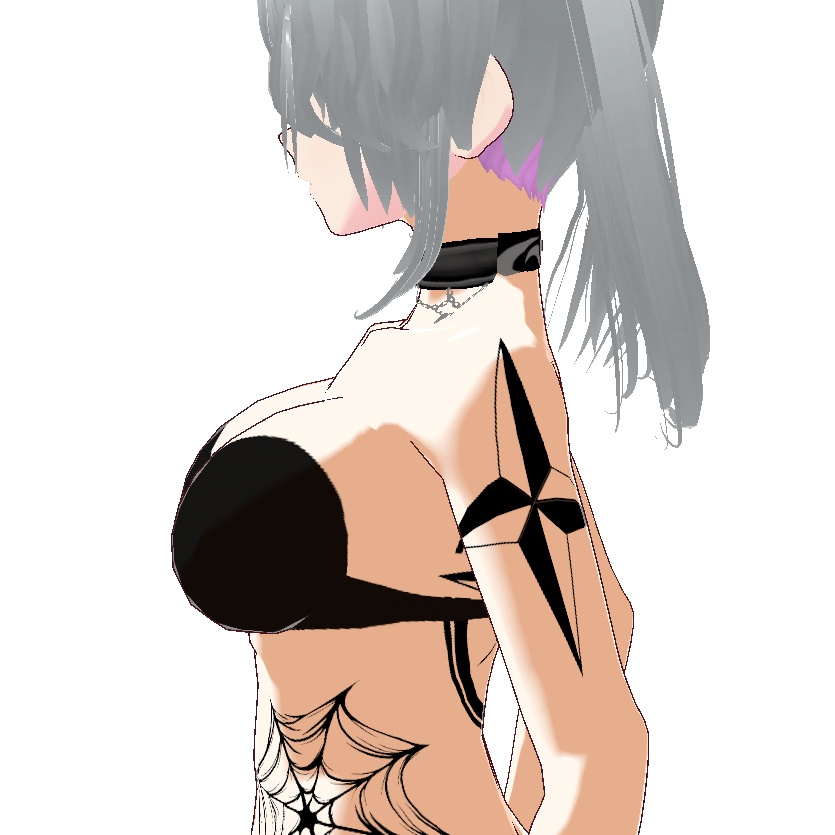 Thread of Stars(星の糸)蜘蛛とスターのタトゥーデカールセット - Dark Sings