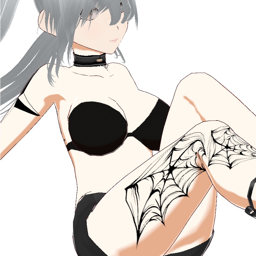 Thread of Stars(星の糸)蜘蛛とスターのタトゥーデカールセット - Dark Sings