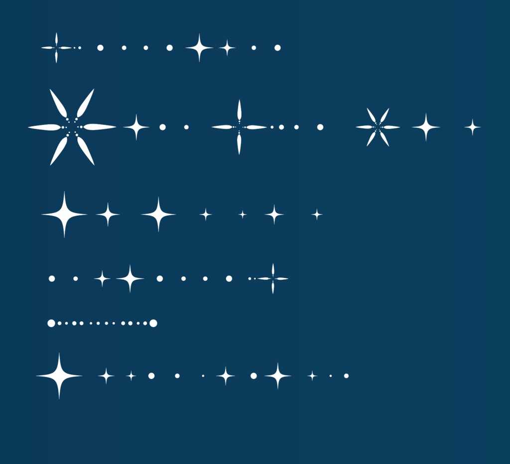 キラキラ細い線のビンテージライン・フレーム・枠45種デザインセット - ココフォリアTPGG部屋素材にも