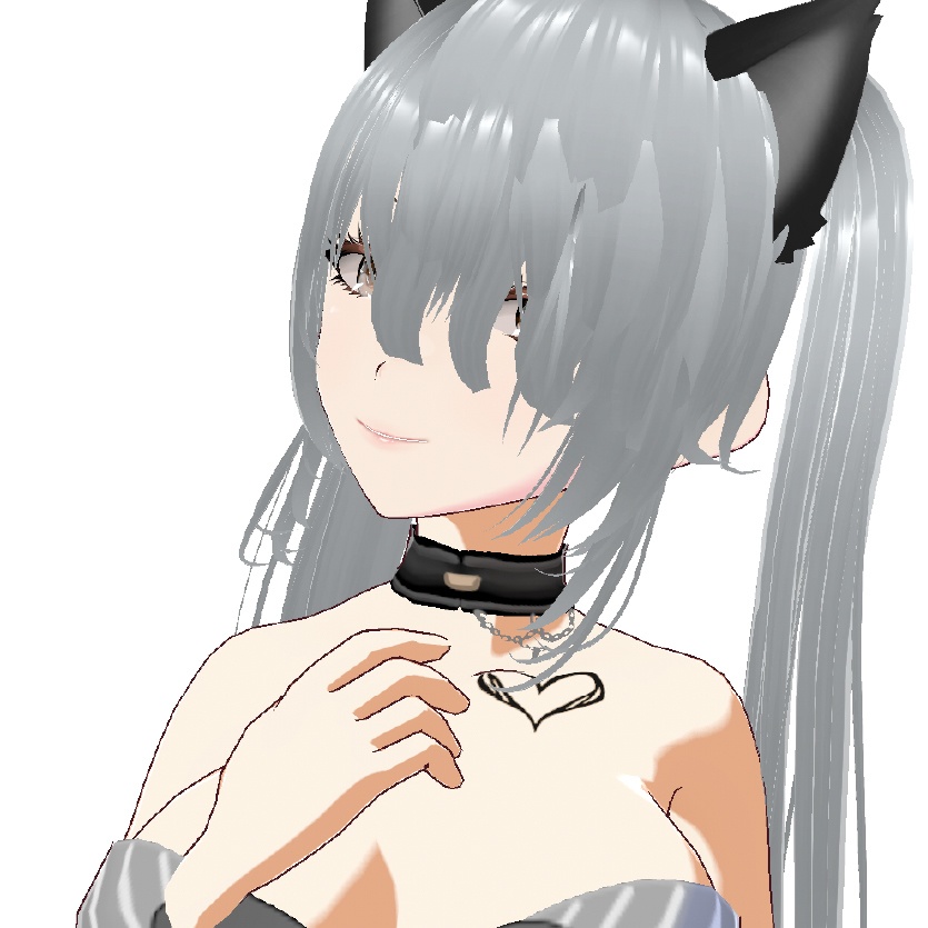 Amarella(アマレッラ)小さなハートのデカールセット - Dark Sings