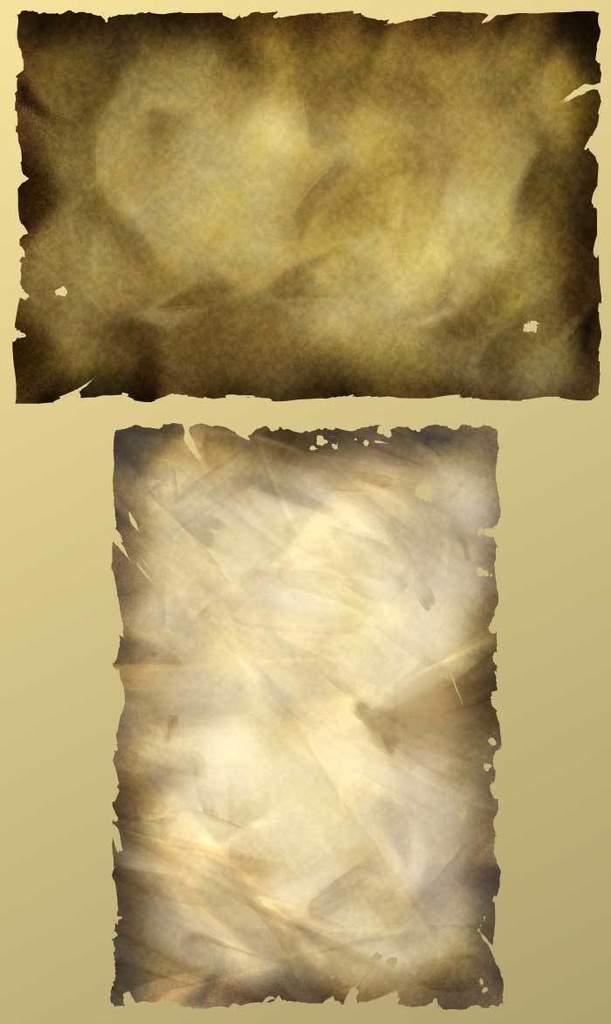 ボロボロの紙切れ・ノートの切れ端・12アイテム集 - ゲーム・trpg素材