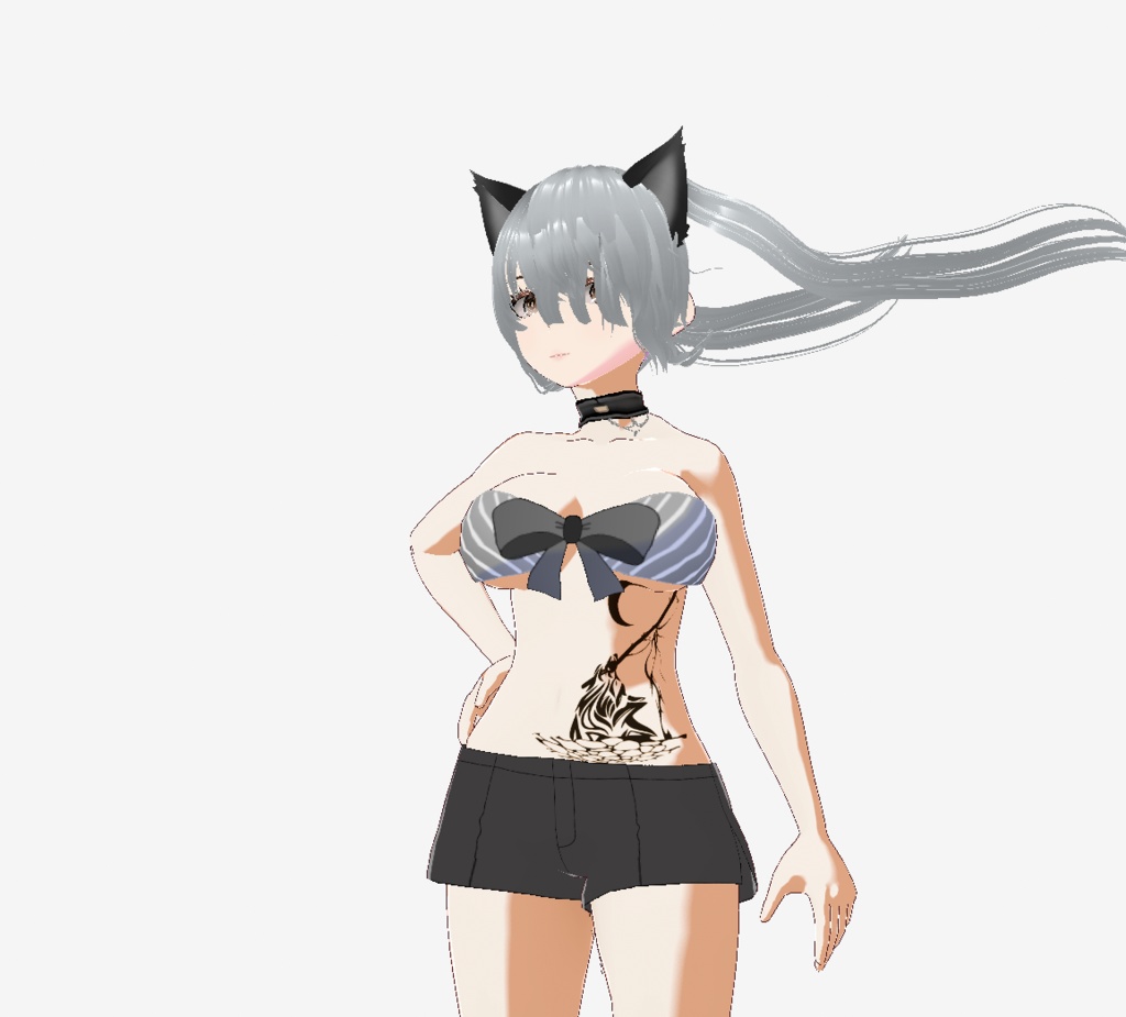 海狼の遠吠え - 不思議な海と和のタトゥー - vroidテクスチャ - 高解像度png or ai(ベクター)