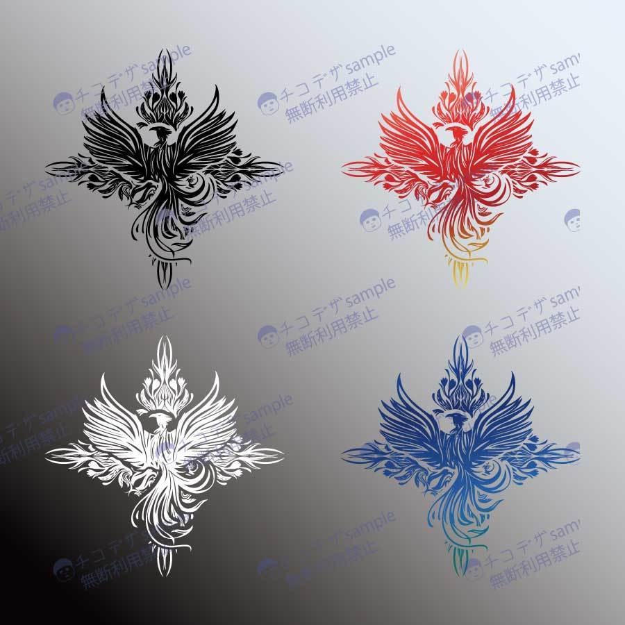 不死鳥の称号 - タトゥー - vroidテクスチャ/vrchat - 高解像度png or ai(ベクター)