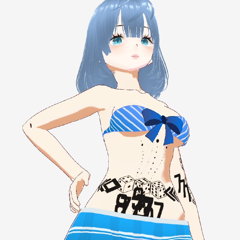 Fortune’s Fang(フォーチュンズ・ファング)龍神のダイスタトゥーデカールセット - Dark Sings