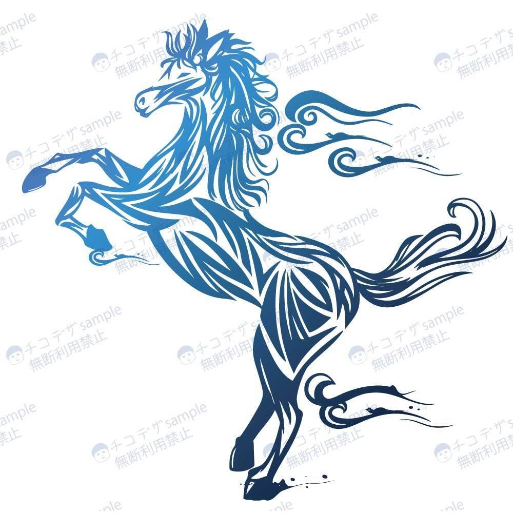 Veilbreaker(ヴェイルブレイカー) - Sleipnir馬のタトゥー - 高解像度pngとvroidテクスチャ