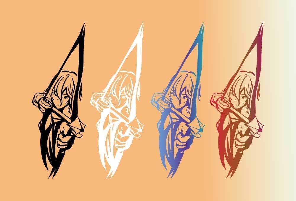 ロビンフット - Forest Arrow - 高解像度png or ai(ベクター)