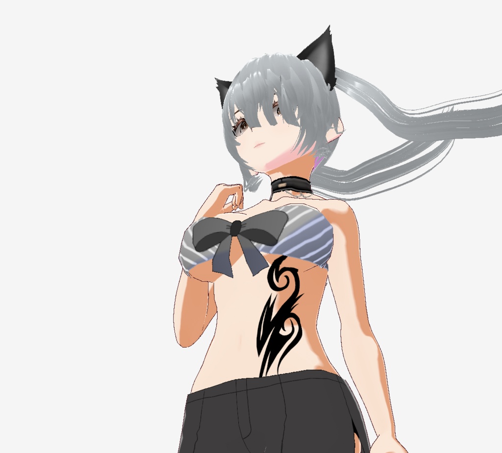 クールなトライバルタトゥー - 11種とvroidテクスチャ - 高解像度png or ai(ベクター)