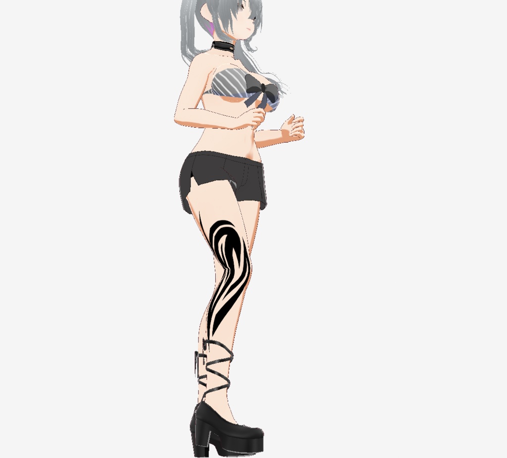 クールなトライバルタトゥー - 11種とvroidテクスチャ - 高解像度png or ai(ベクター)