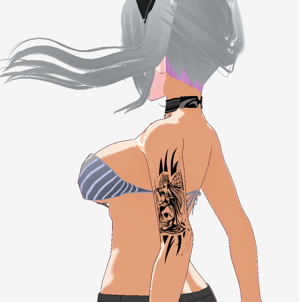 黒翼の誘惑者ベルゼブブ — Temptation Ascendant - vroidテクスチャ+高解像度png or ai(ベクター)