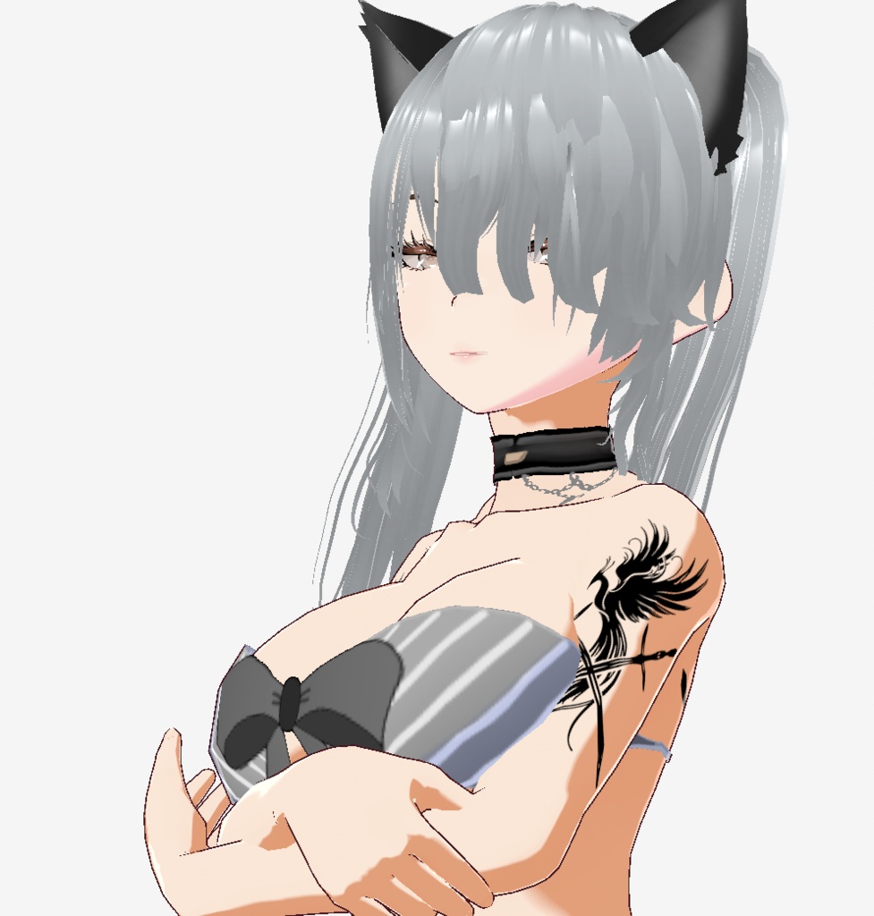 フェニックス剣の騎士タトゥー - vroidテクスチャ・高解像度PNG