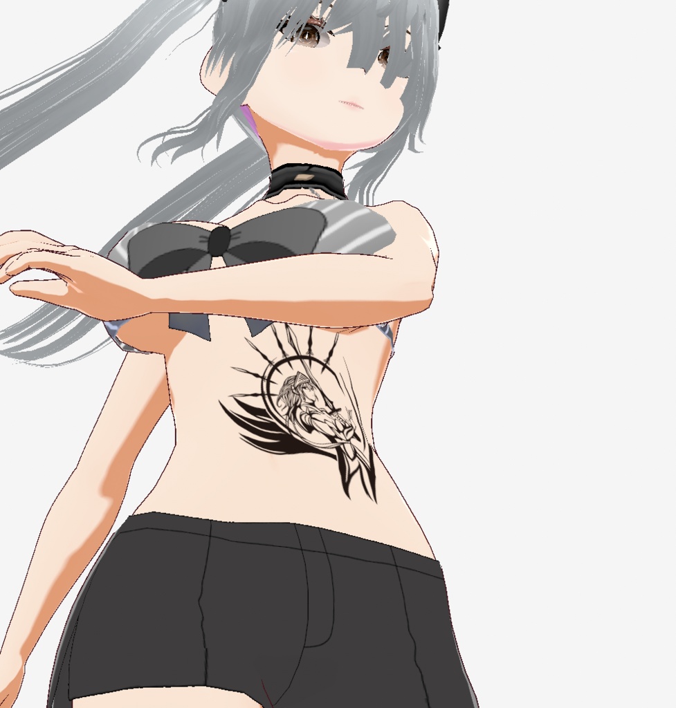 ランス・ロト - 蒼翼剣神のタトゥーマーク - 高解像度png or ai(ベクター)黒/白