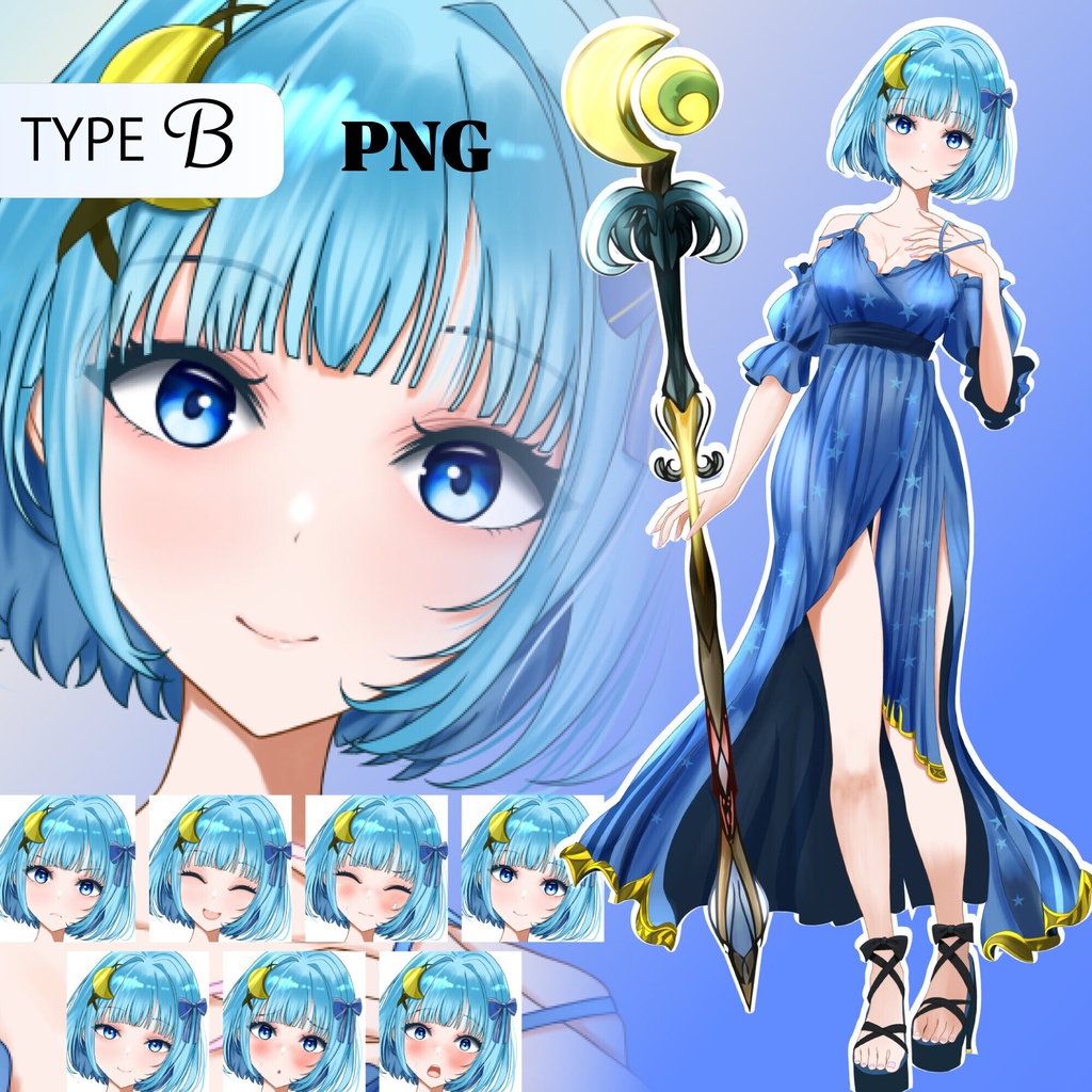 ショートボブの女の子 -PSD・PNG - TRPGファンタジー系の立ち絵素材