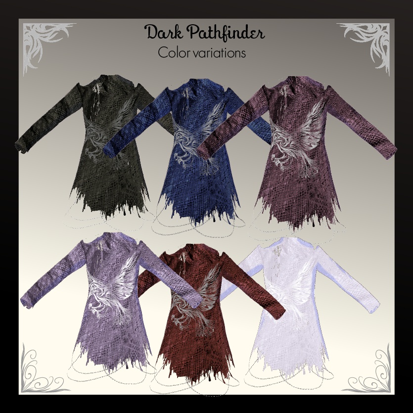 Dark Pathfinder - YatanoctiダメージTシャツ/VRoid衣装