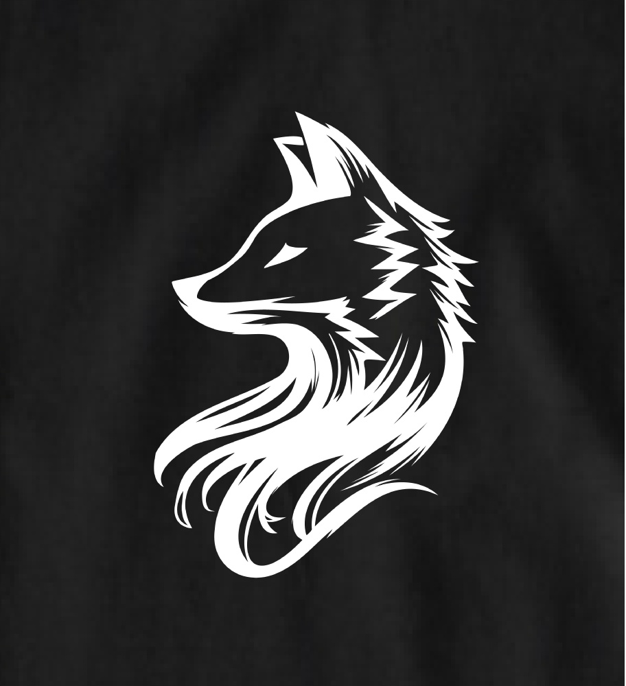 フォックスの左胸ワンポイントマークTシャツ
