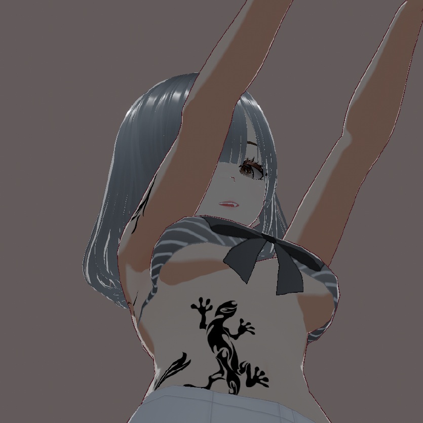 Blazetail(ブレイズテイル) - サラマンダーのVRoidテクスチャ - 高解像度PNG or ai