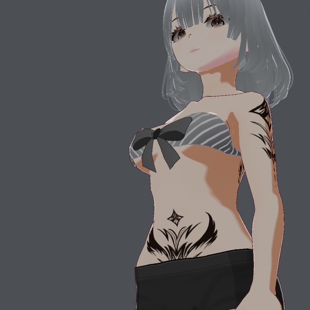 Flyborne - ベルゼブブのVRoidタトゥーデカール - 高解像度png or ai