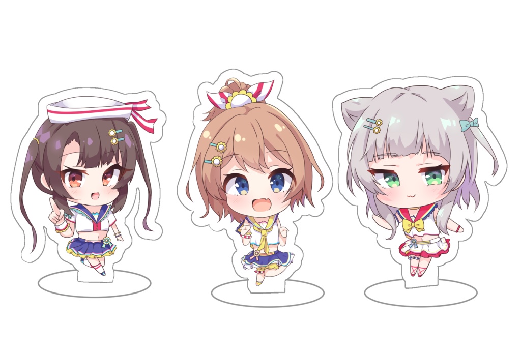 【3種】マチポケSplash!!アクスタセット【3種】