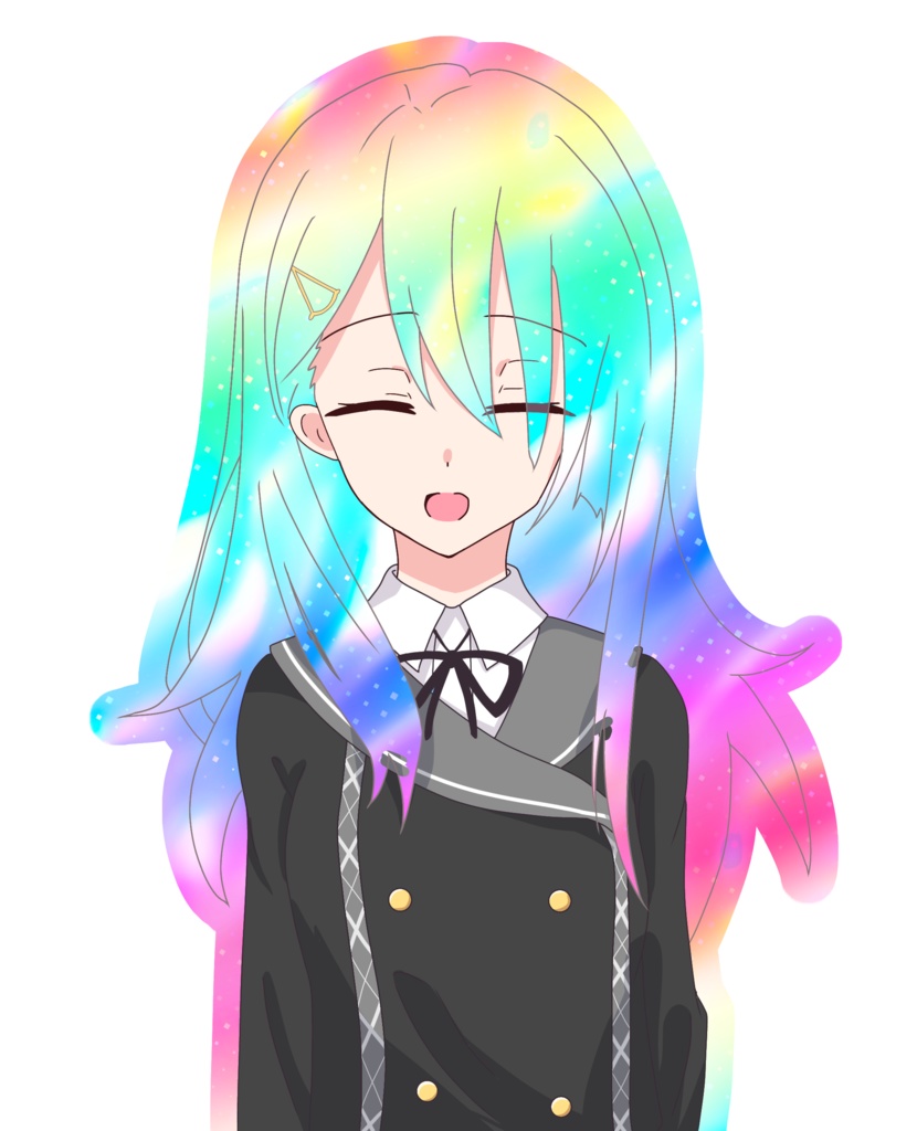 皇城セツナ　全ピカホログラムステッカー