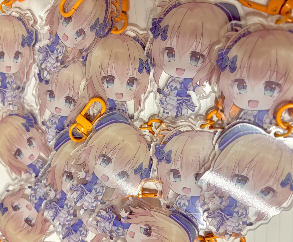 式宮舞菜さん　アクリルキーホルダー