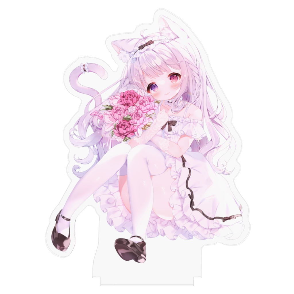 【白乃ねこり】お誕生日アクリルスタンド