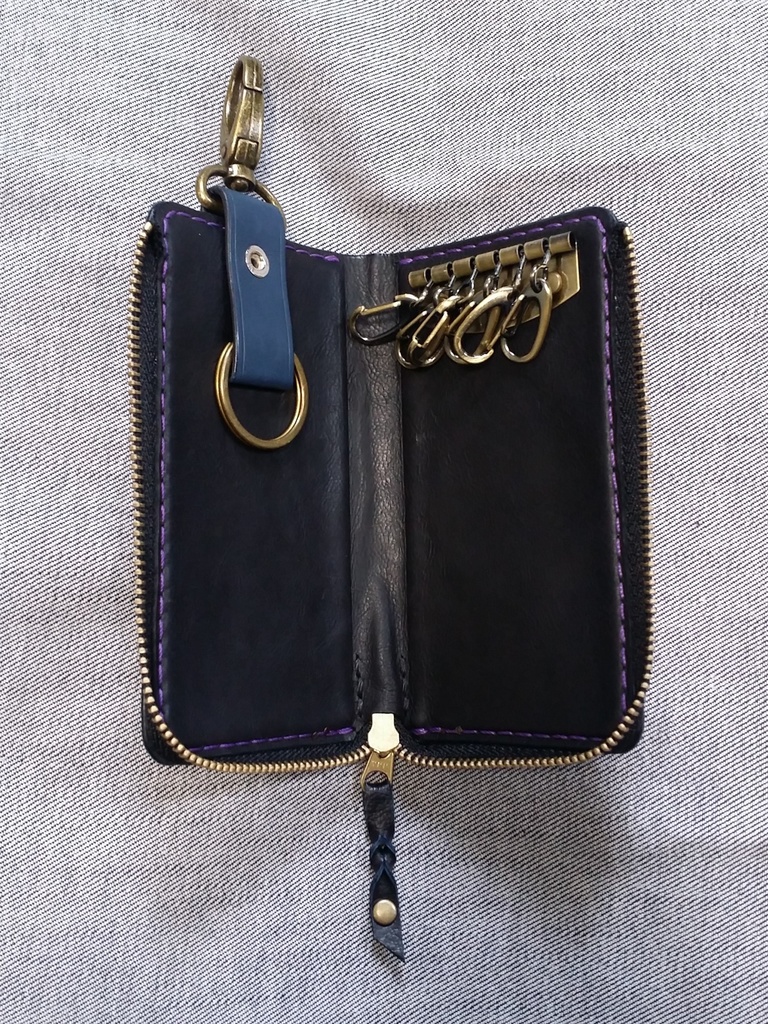 こっちみんなキーケース 6連