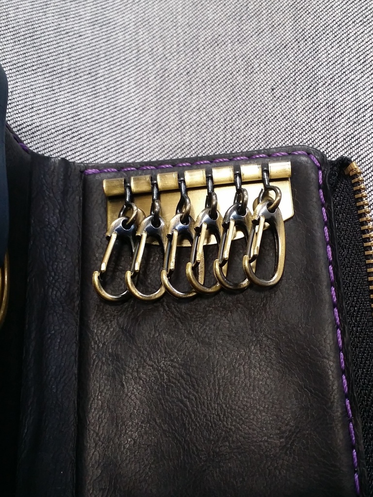 こっちみんなキーケース 6連