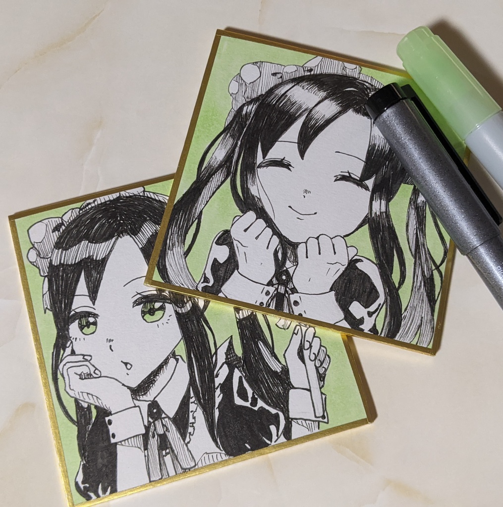 豆色紙オリジナルキャラ