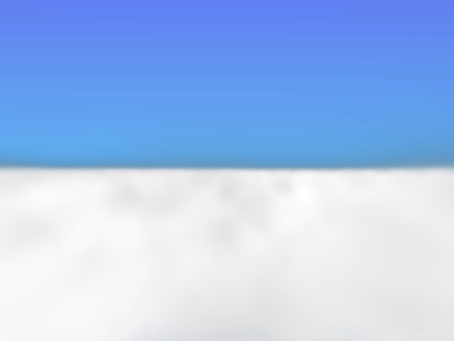 無料有 雲の上を往く空の旅 (APNG 素材)